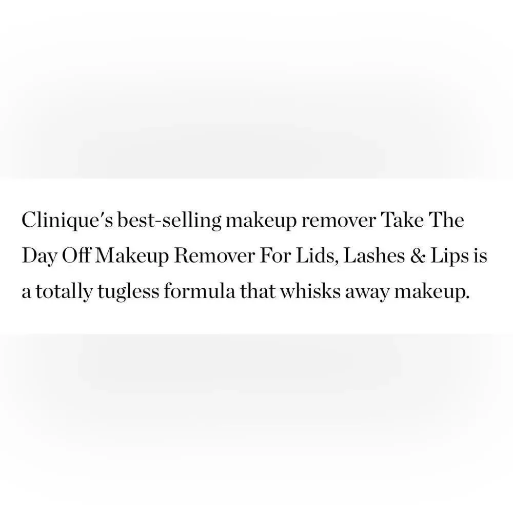$9❤️‍🔥 Clinique Take the Day Off Makeup Remover Travel Size 🧼 NEW - Picture 3 of 5